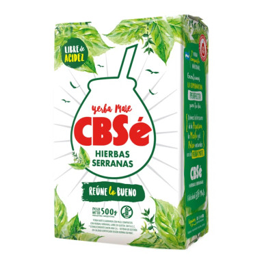 yerba mate cbsé hierbas serranas 500g