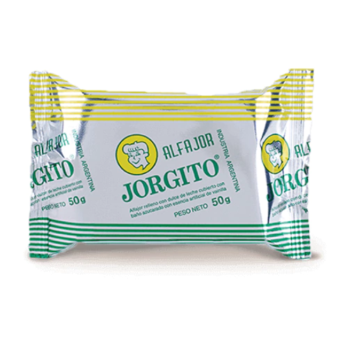 Alfajor Jorgito Glaseado 50g