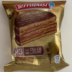 Terrabusi Alfajor Torta Minicake Triple 70g