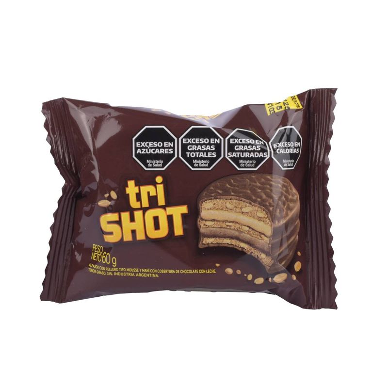Trishot Alfajor Triple 60g